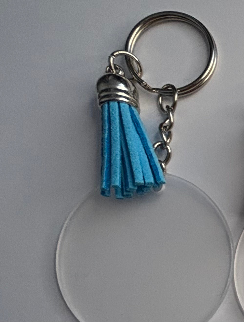 Porte clés avec pompon