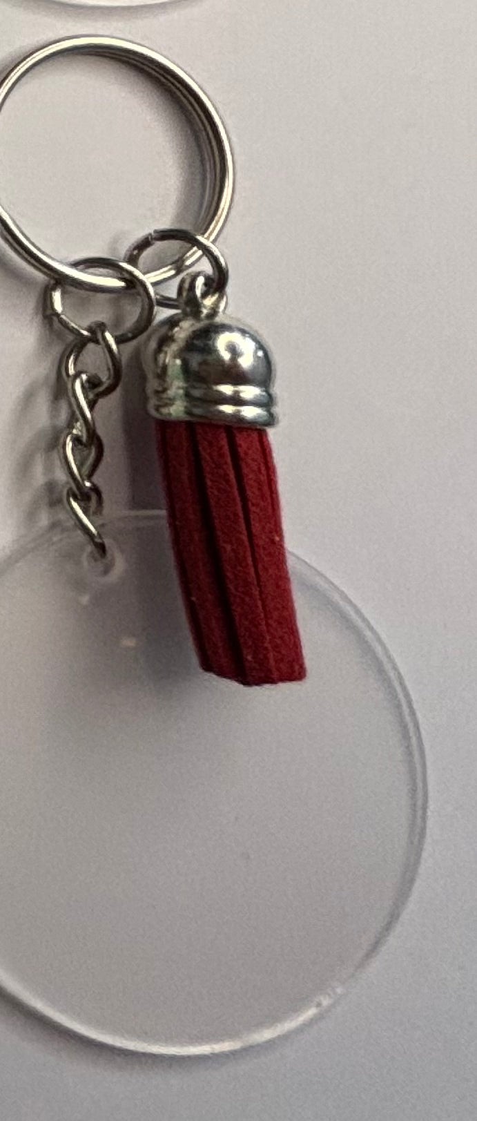 Porte clés avec pompon