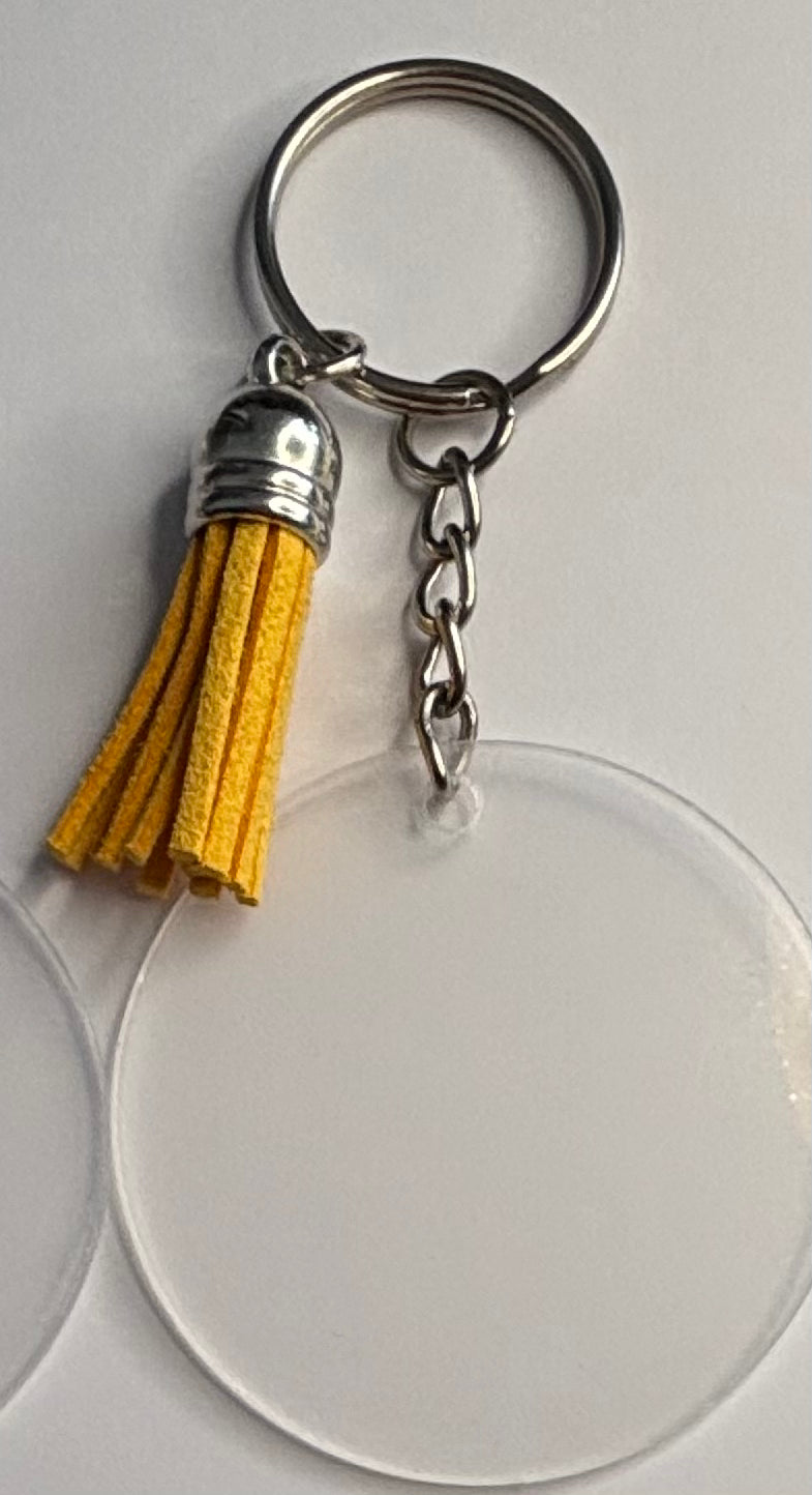 Porte clés avec pompon