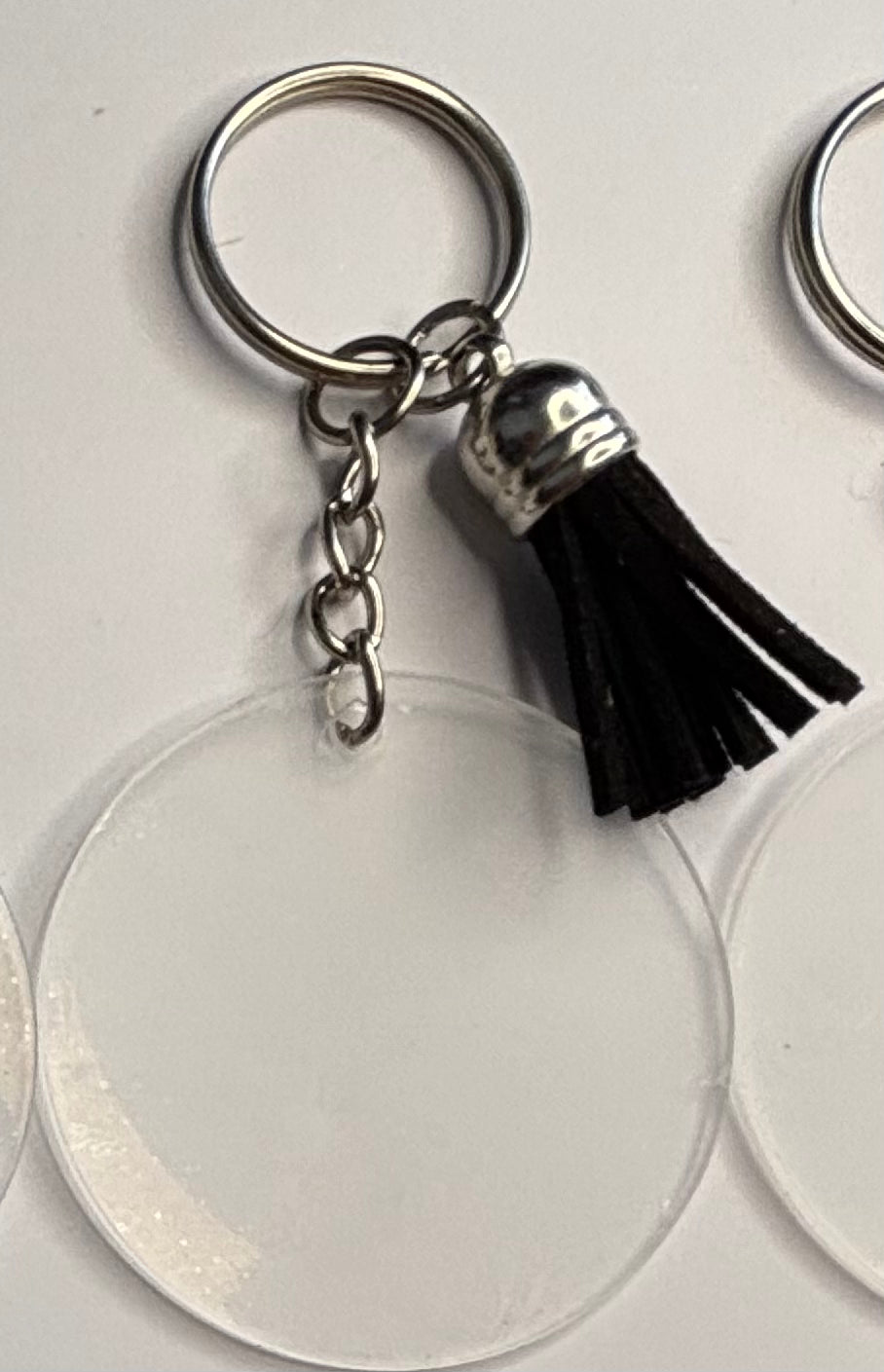 Porte clés avec pompon