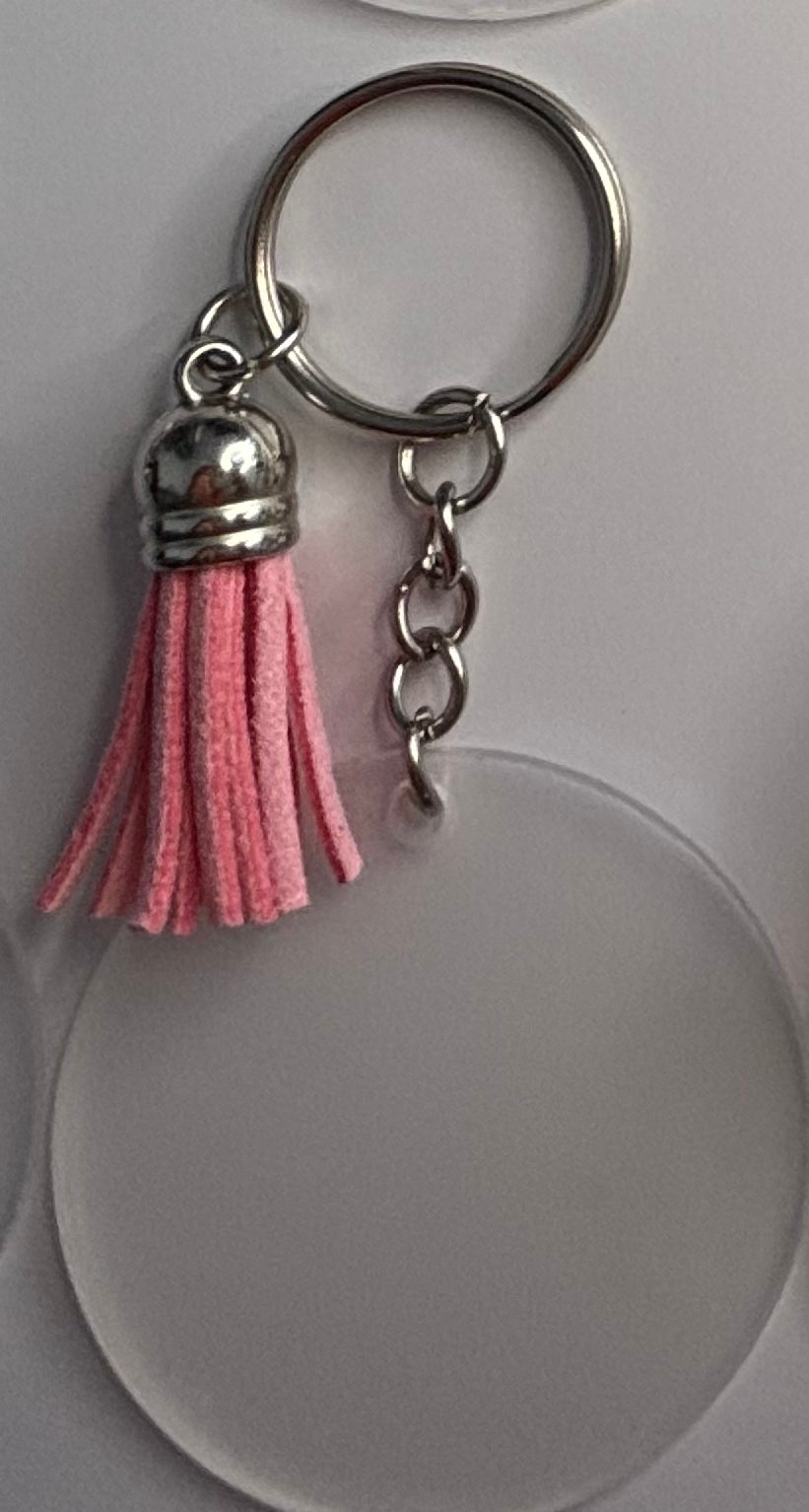 Porte clés avec pompon