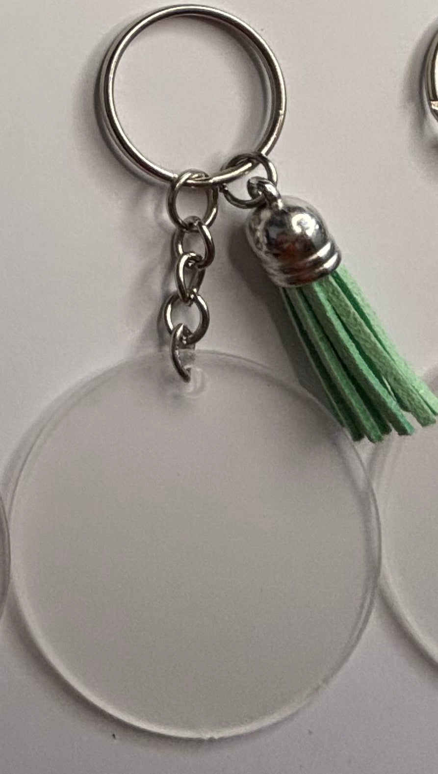 Porte clés avec pompon