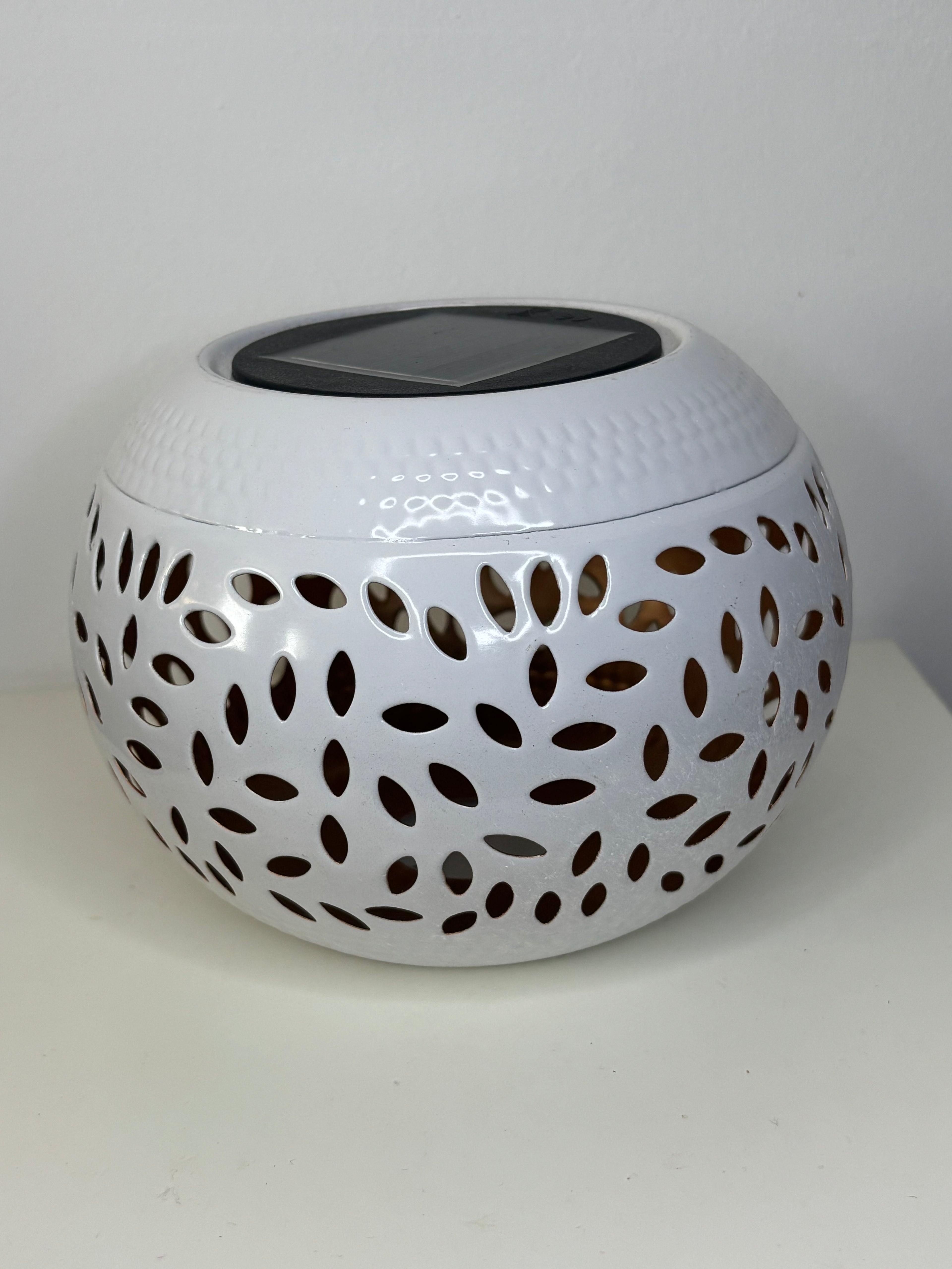 Lanterne blanche noir