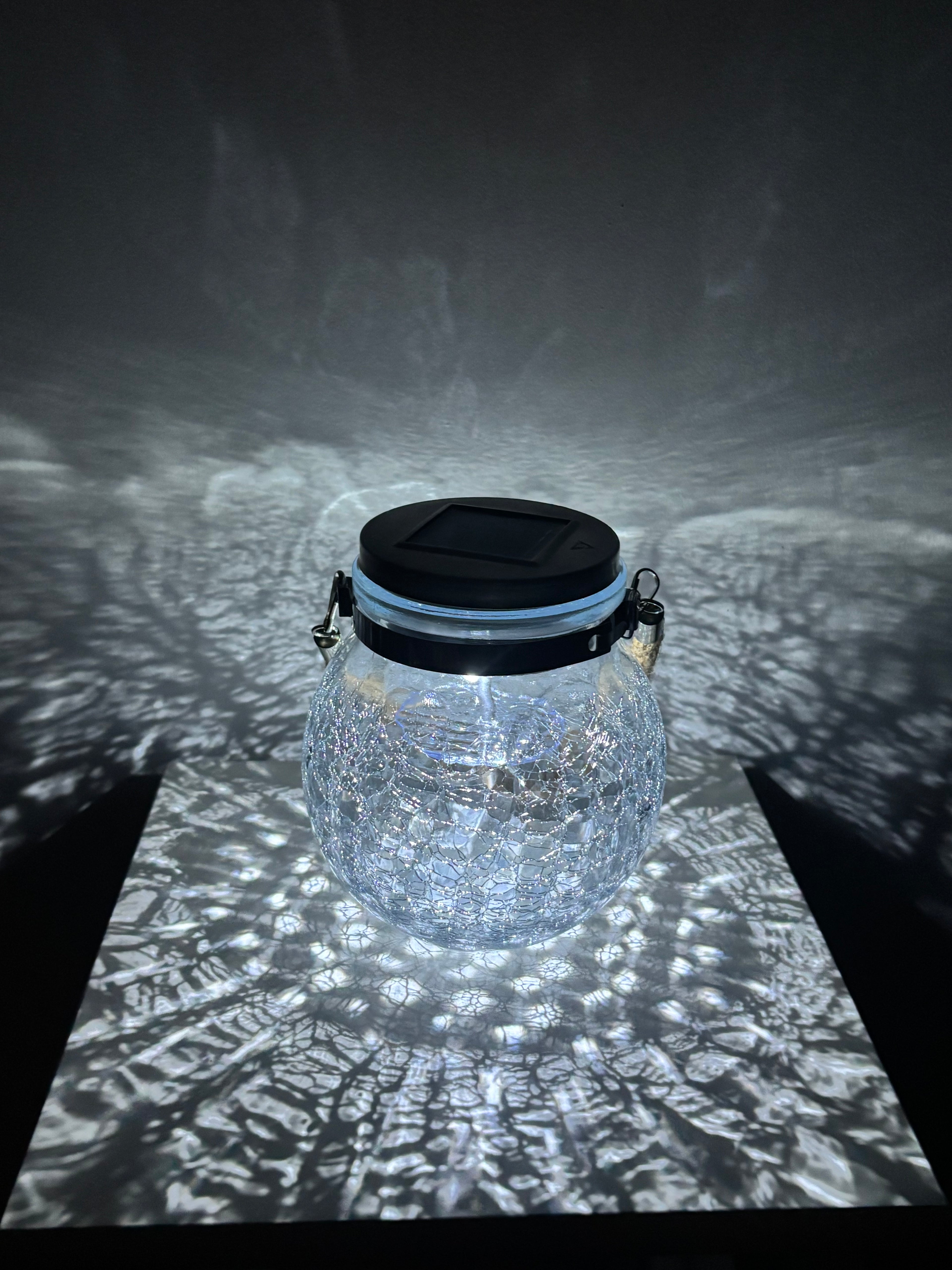 Lanterne boule en verre