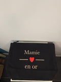 Trousse mamie en or