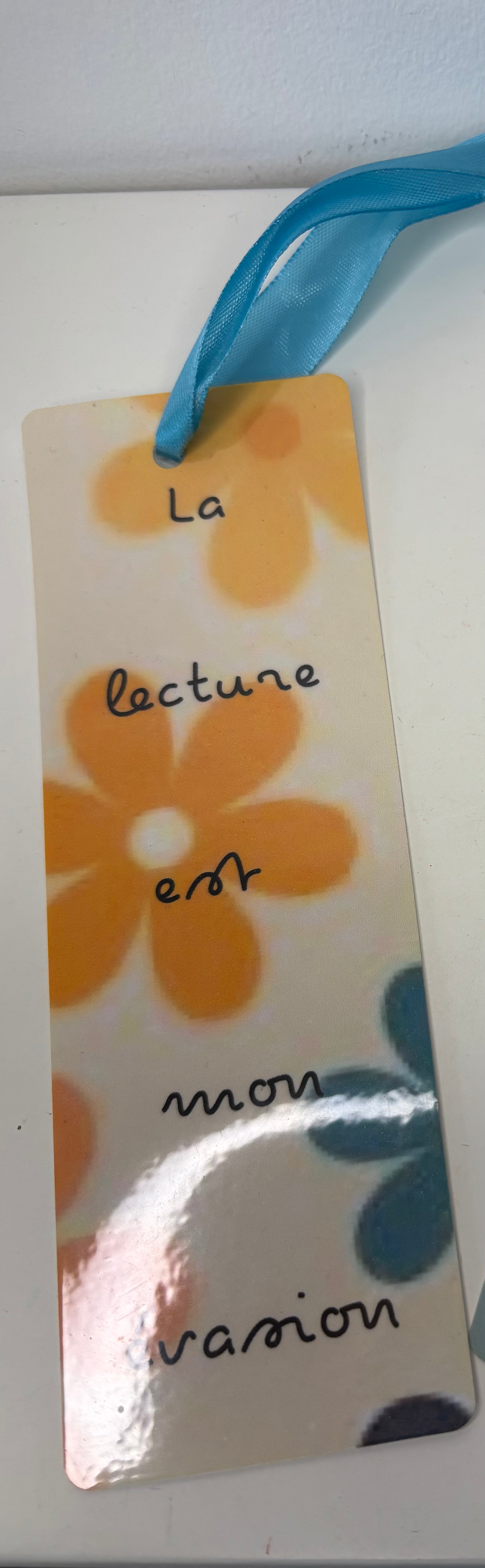 Marque page "la lecture est mon évasion"