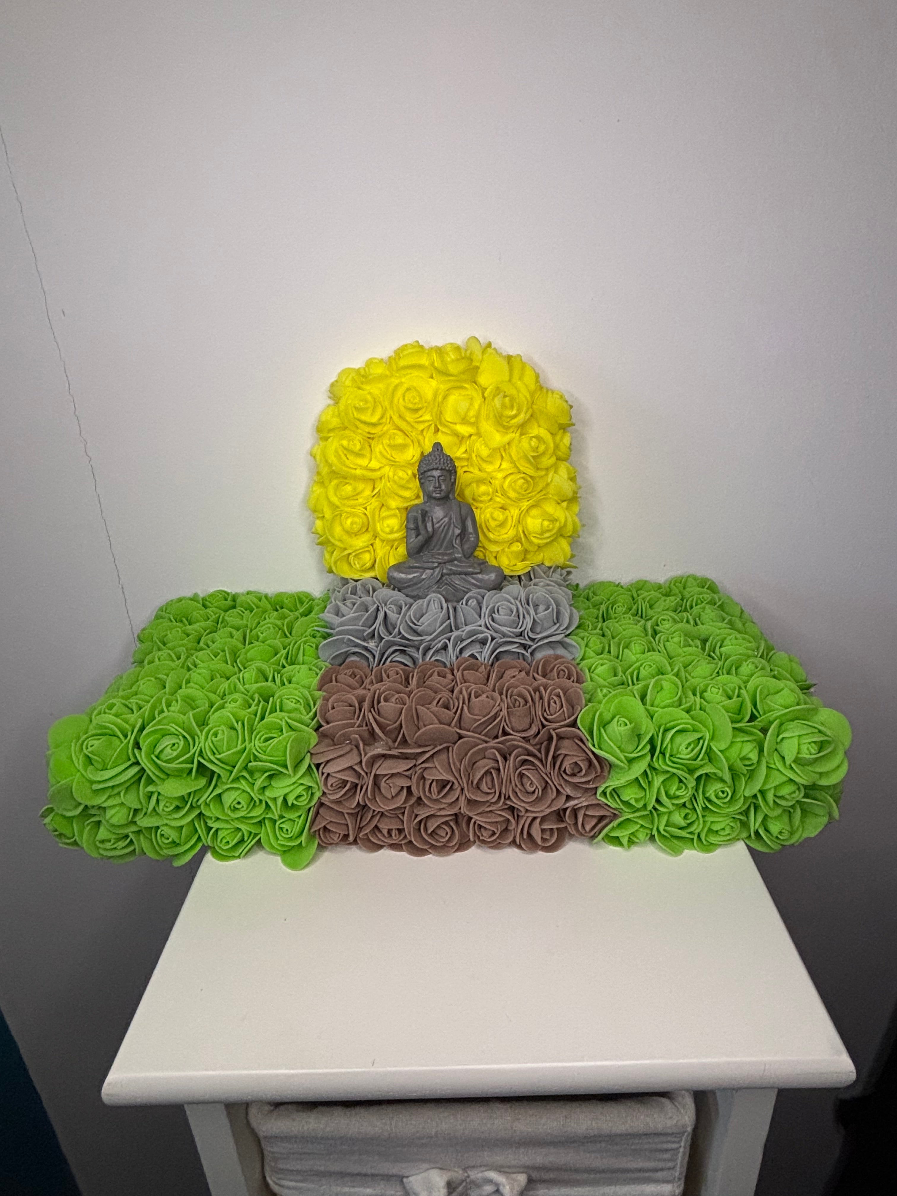 Bouddha soleil levant