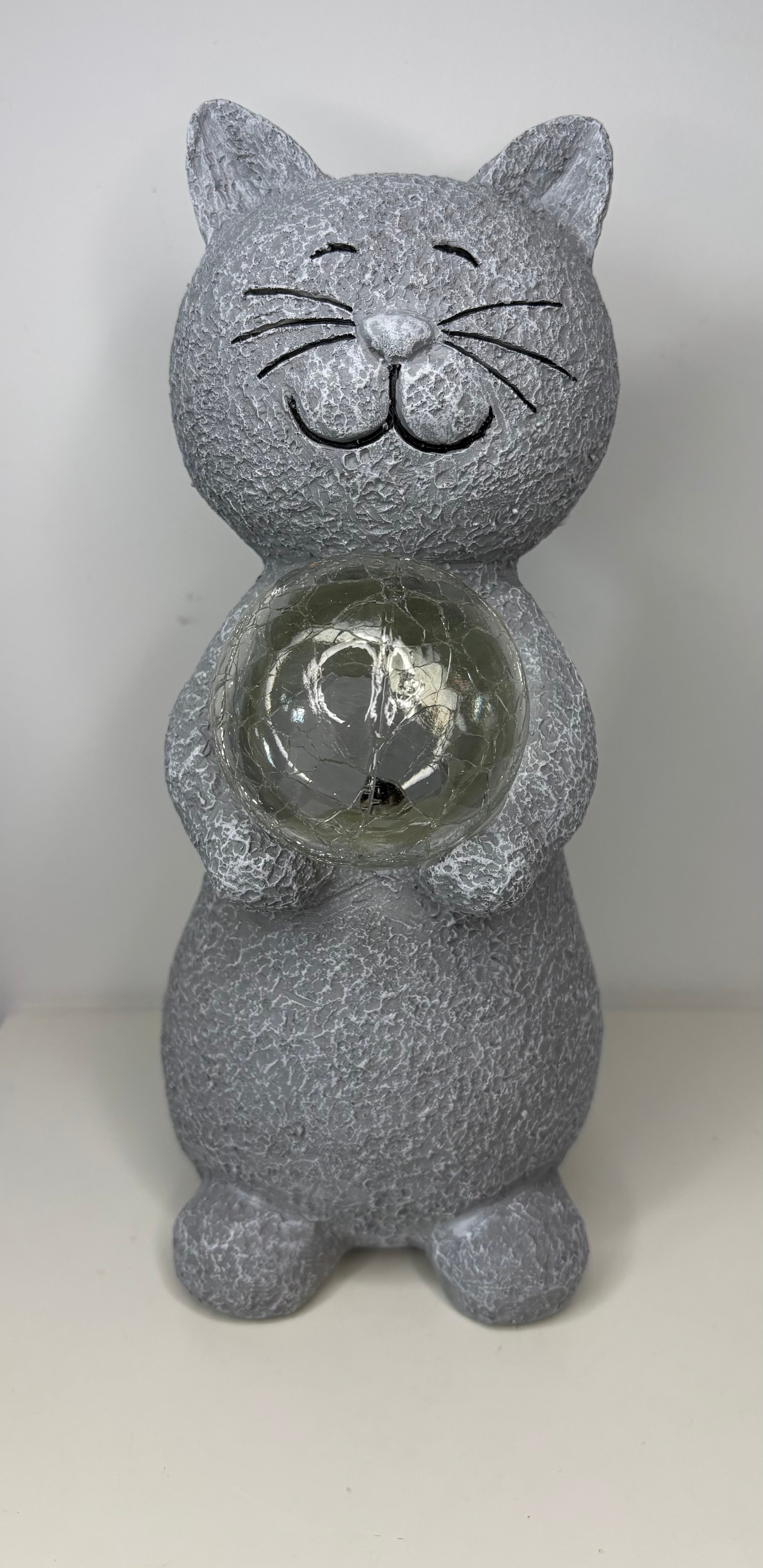 Lanterne chat avec boule